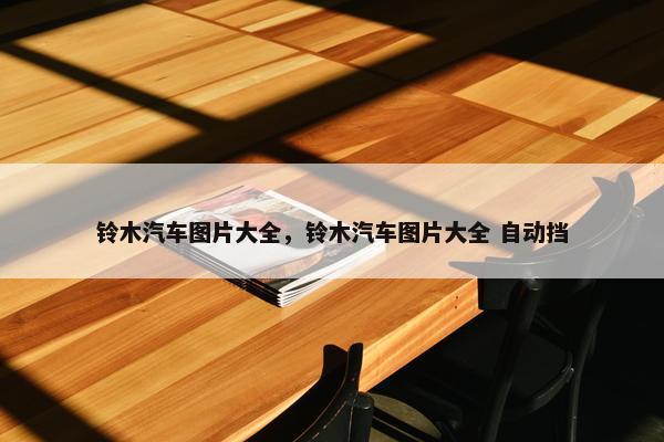 铃木汽车图片大全，铃木汽车图片大全 自动挡