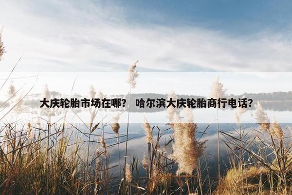 大庆轮胎市场在哪？ 哈尔滨大庆轮胎商行电话？