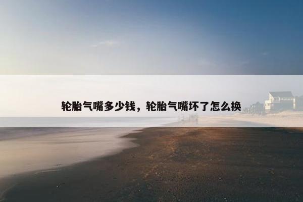 轮胎气嘴多少钱，轮胎气嘴坏了怎么换