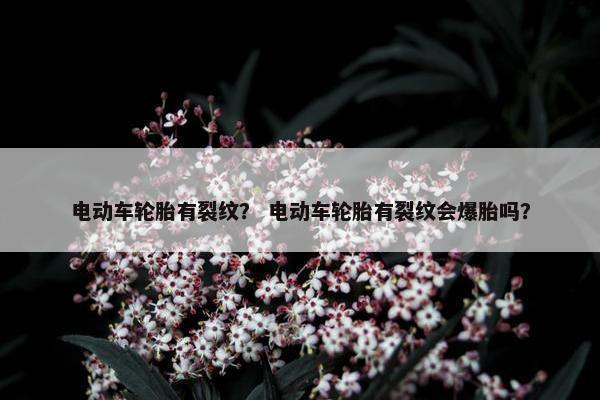 电动车轮胎有裂纹？ 电动车轮胎有裂纹会爆胎吗？