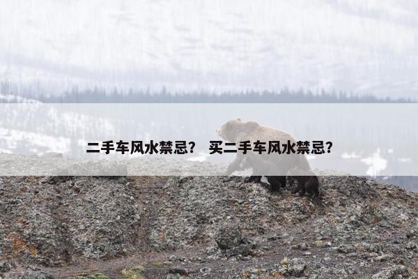 二手车风水禁忌？ 买二手车风水禁忌？