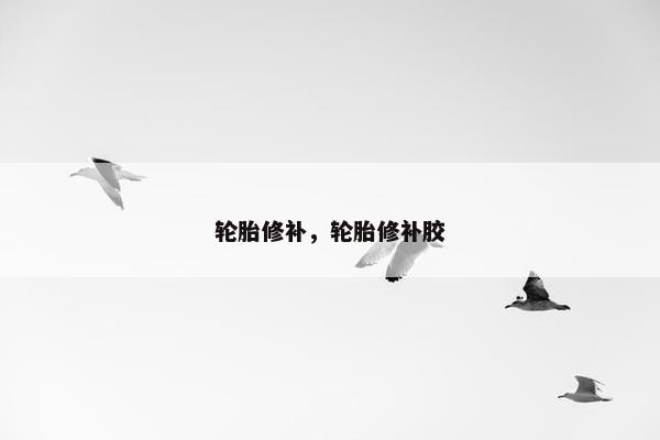 轮胎修补，轮胎修补胶