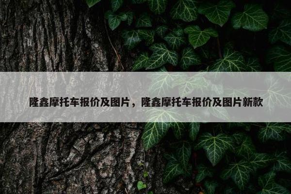 隆鑫摩托车报价及图片，隆鑫摩托车报价及图片新款