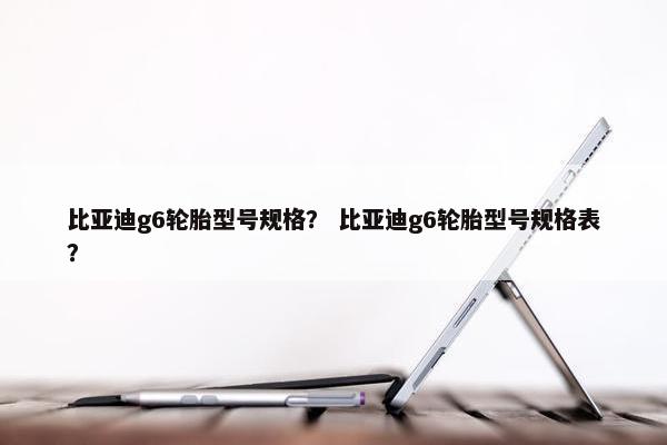 比亚迪g6轮胎型号规格？ 比亚迪g6轮胎型号规格表？