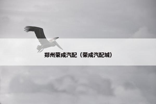 郑州荣成汽配（荣成汽配城）