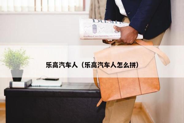 乐高汽车人（乐高汽车人怎么拼）