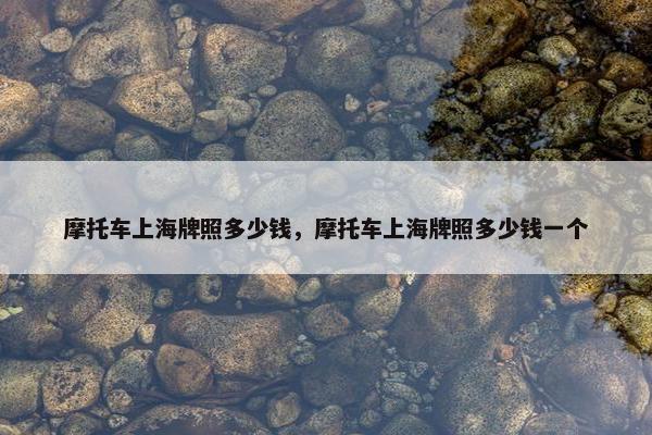摩托车上海牌照多少钱，摩托车上海牌照多少钱一个