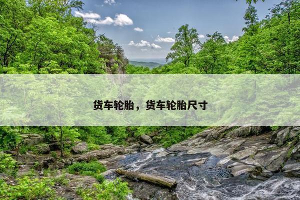货车轮胎，货车轮胎尺寸