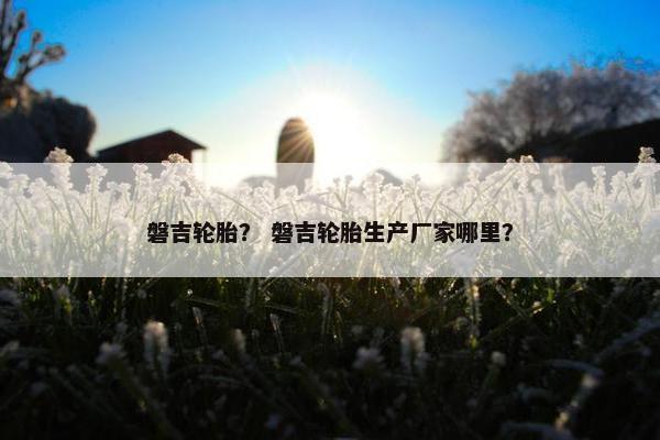 磐吉轮胎？ 磐吉轮胎生产厂家哪里？