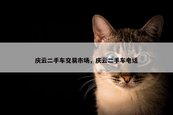 庆云二手车交易市场，庆云二手车电话