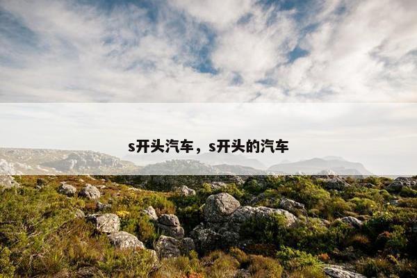 s开头汽车，s开头的汽车