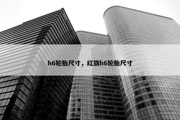 h6轮胎尺寸，红旗h6轮胎尺寸