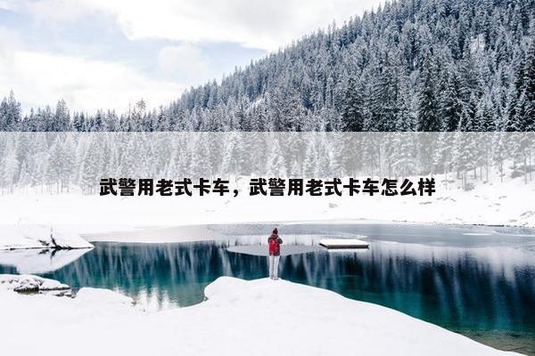武警用老式卡车，武警用老式卡车怎么样