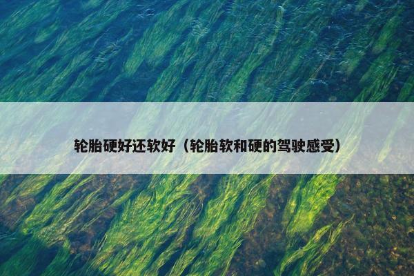 轮胎硬好还软好（轮胎软和硬的驾驶感受）