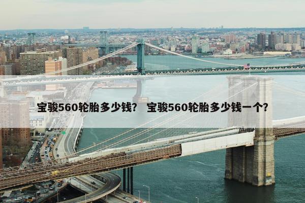 宝骏560轮胎多少钱？ 宝骏560轮胎多少钱一个？
