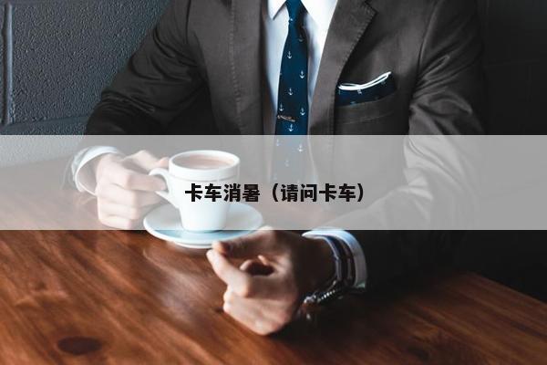 卡车消暑（请问卡车）