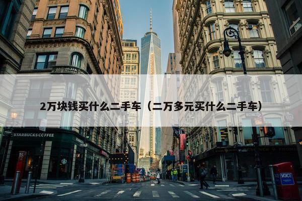 2万块钱买什么二手车（二万多元买什么二手车）