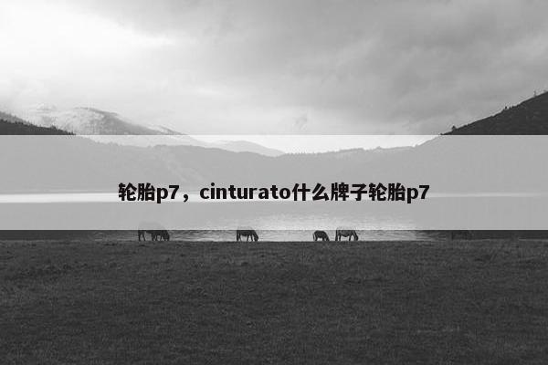 轮胎p7，cinturato什么牌子轮胎p7