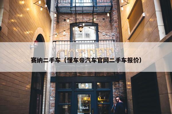 赛纳二手车（懂车帝汽车官网二手车报价）