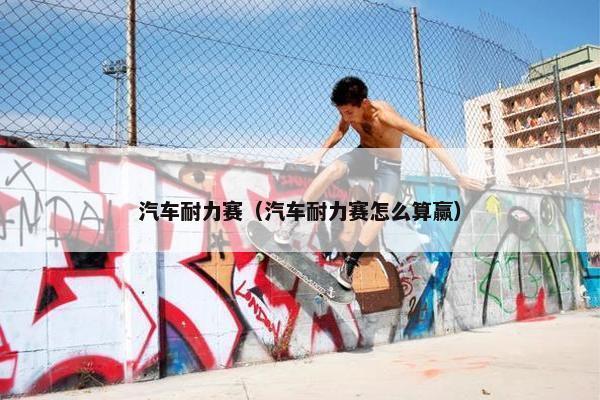 汽车耐力赛（汽车耐力赛怎么算赢）