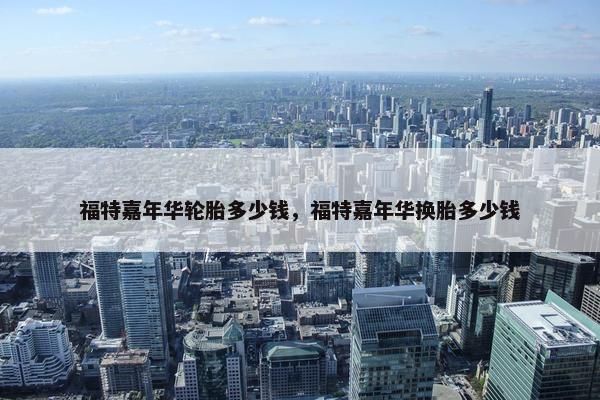 福特嘉年华轮胎多少钱，福特嘉年华换胎多少钱