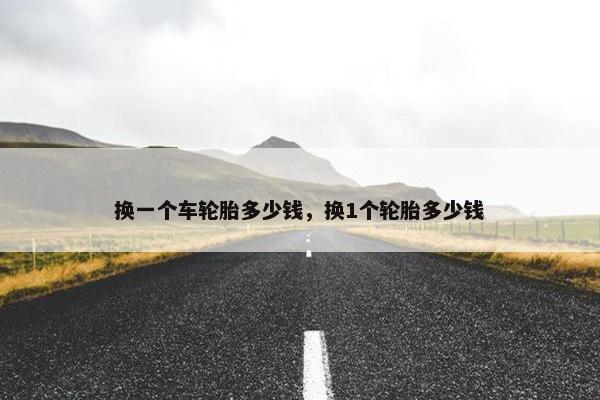换一个车轮胎多少钱，换1个轮胎多少钱