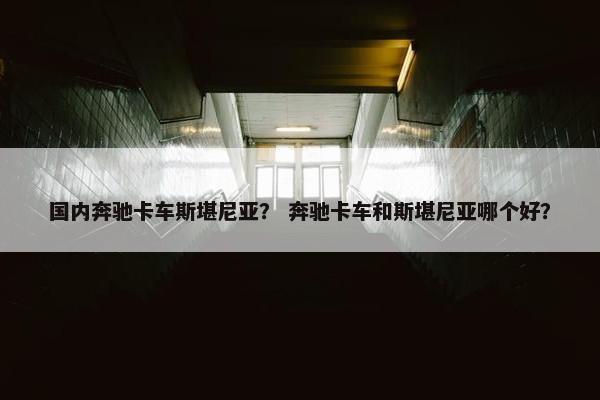 国内奔驰卡车斯堪尼亚？ 奔驰卡车和斯堪尼亚哪个好？