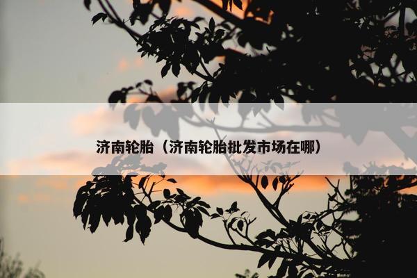济南轮胎（济南轮胎批发市场在哪）