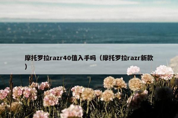 摩托罗拉razr40值入手吗（摩托罗拉razr新款）