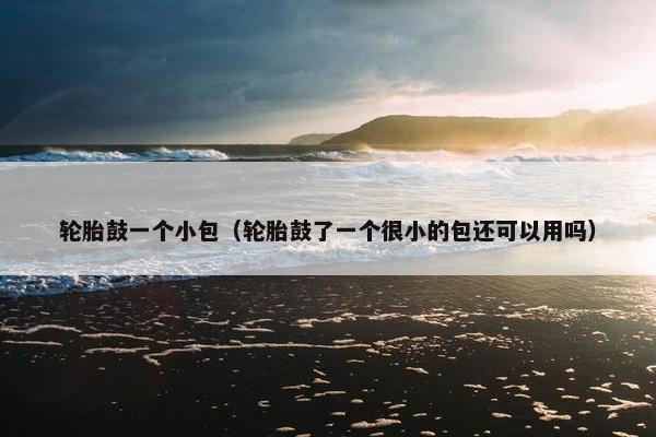 轮胎鼓一个小包（轮胎鼓了一个很小的包还可以用吗）