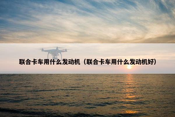 联合卡车用什么发动机（联合卡车用什么发动机好）