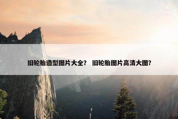 旧轮胎造型图片大全？ 旧轮胎图片高清大图？