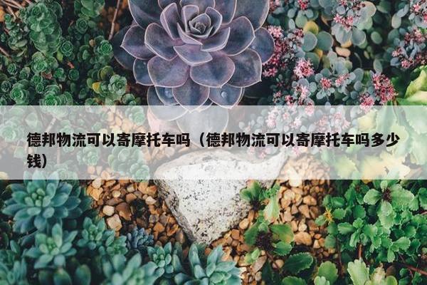 德邦物流可以寄摩托车吗（德邦物流可以寄摩托车吗多少钱）