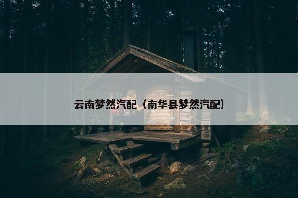 云南梦然汽配（南华县梦然汽配）