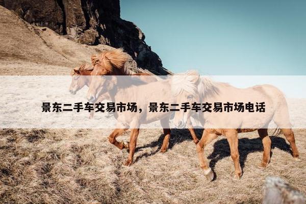 景东二手车交易市场，景东二手车交易市场电话