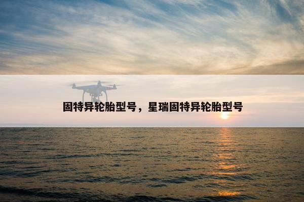 固特异轮胎型号，星瑞固特异轮胎型号