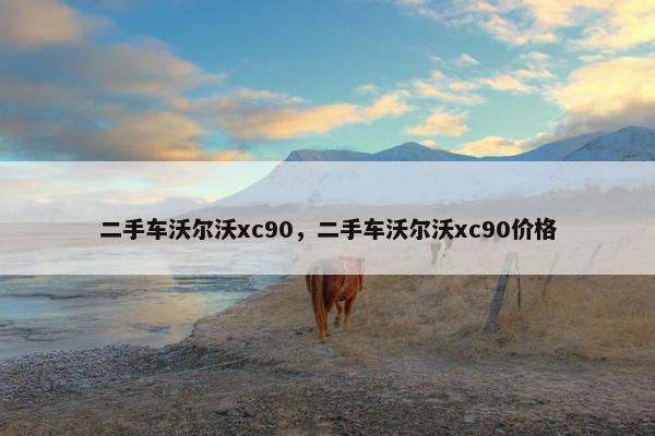 二手车沃尔沃xc90，二手车沃尔沃xc90价格