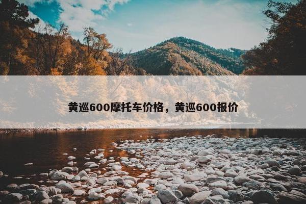 黄巡600摩托车价格，黄巡600报价