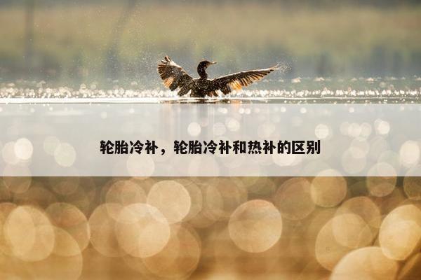 轮胎冷补，轮胎冷补和热补的区别