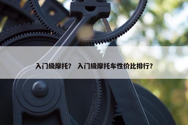 入门级摩托？ 入门级摩托车性价比排行？