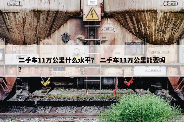二手车11万公里什么水平？ 二手车11万公里能要吗？