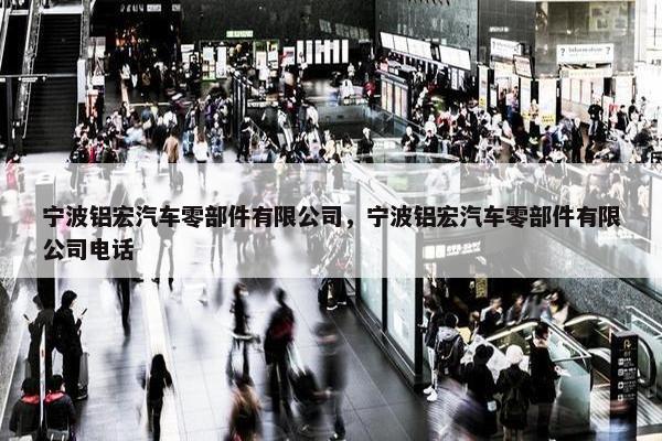宁波铝宏汽车零部件有限公司，宁波铝宏汽车零部件有限公司电话