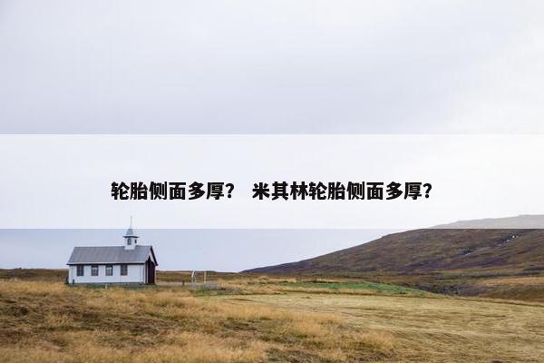 轮胎侧面多厚？ 米其林轮胎侧面多厚？