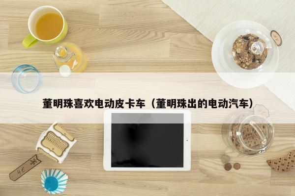 董明珠喜欢电动皮卡车（董明珠出的电动汽车）