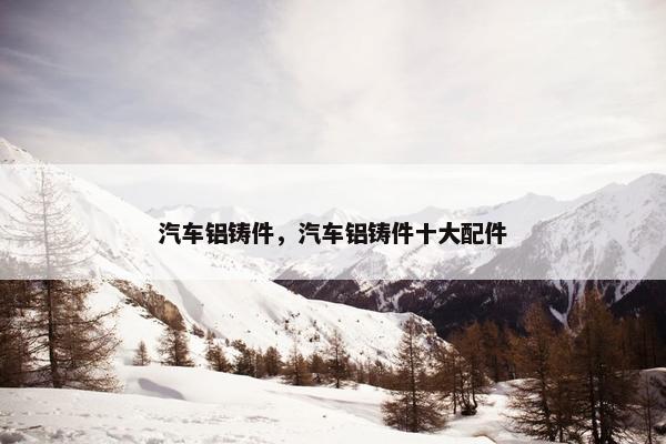 汽车铝铸件，汽车铝铸件十大配件