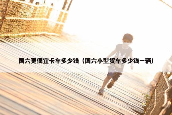 国六更便宜卡车多少钱（国六小型货车多少钱一辆）