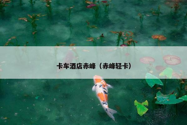卡车酒店赤峰（赤峰轻卡）