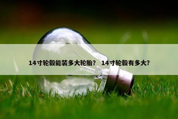 14寸轮毂能装多大轮胎？ 14寸轮毂有多大？