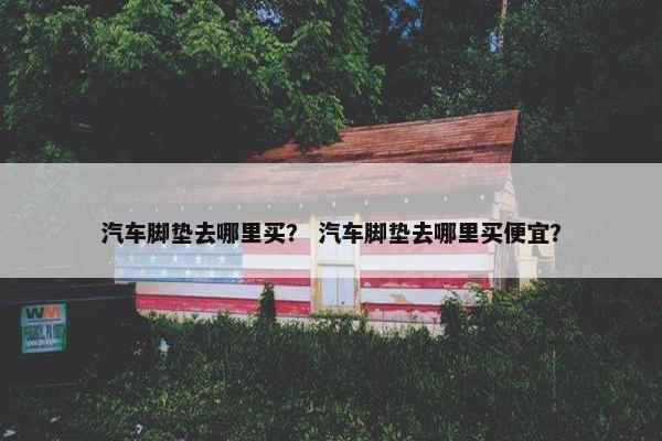 汽车脚垫去哪里买？ 汽车脚垫去哪里买便宜？