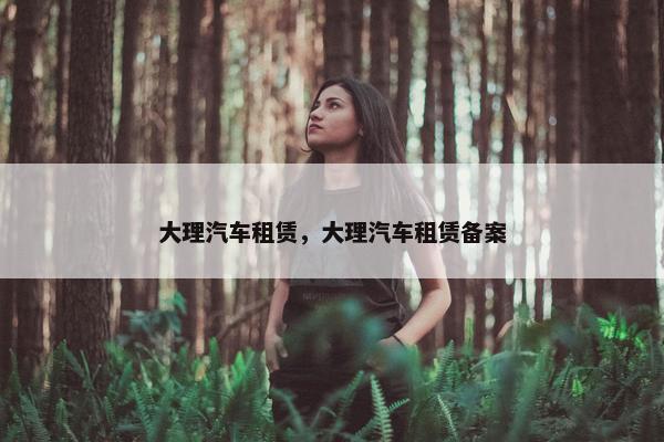 大理汽车租赁，大理汽车租赁备案
